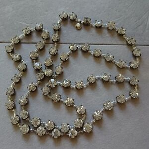 J. Crew Hard candy gem crystal chain necklace